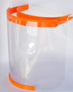 faceshield protetor facial emcubos laranja