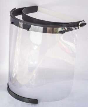 faceshield protetor facial emcubos preto