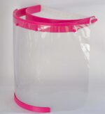 protetor facial faceshield emcubos rosa