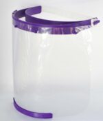protetor facial faceshield emcubos roxo